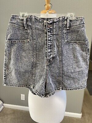 Happy Nature Ultra High Rise Denim Shorts Grayish Black Vintage Wash NWT size 31  | eBay | eBay US