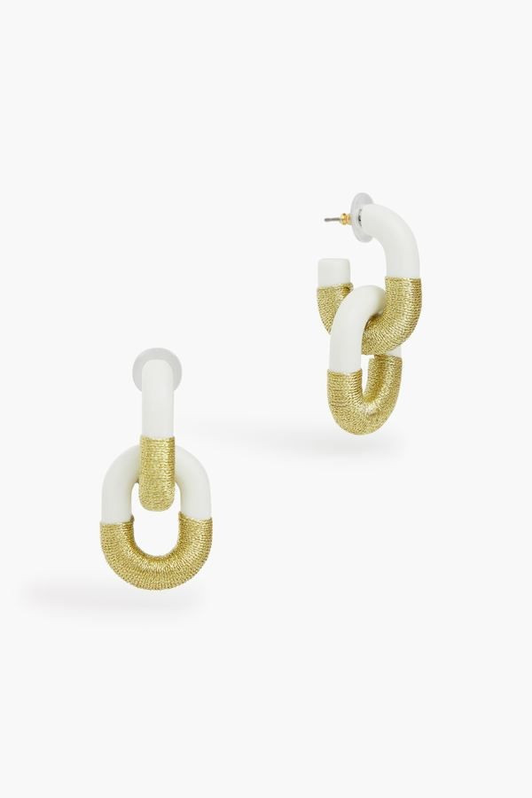 White Links Earrings | Tuckernuck (US)