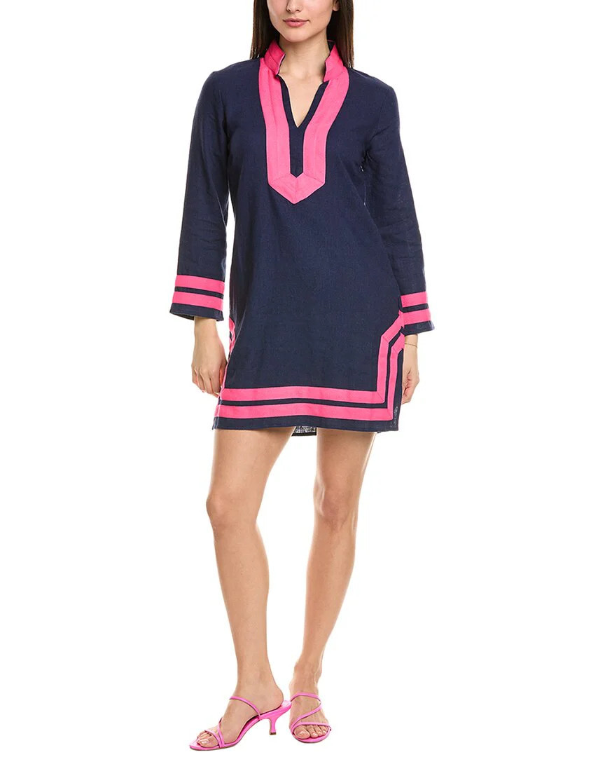 Sail to Sable Halsbrook Linen-Blend Tunic | Shop Simon