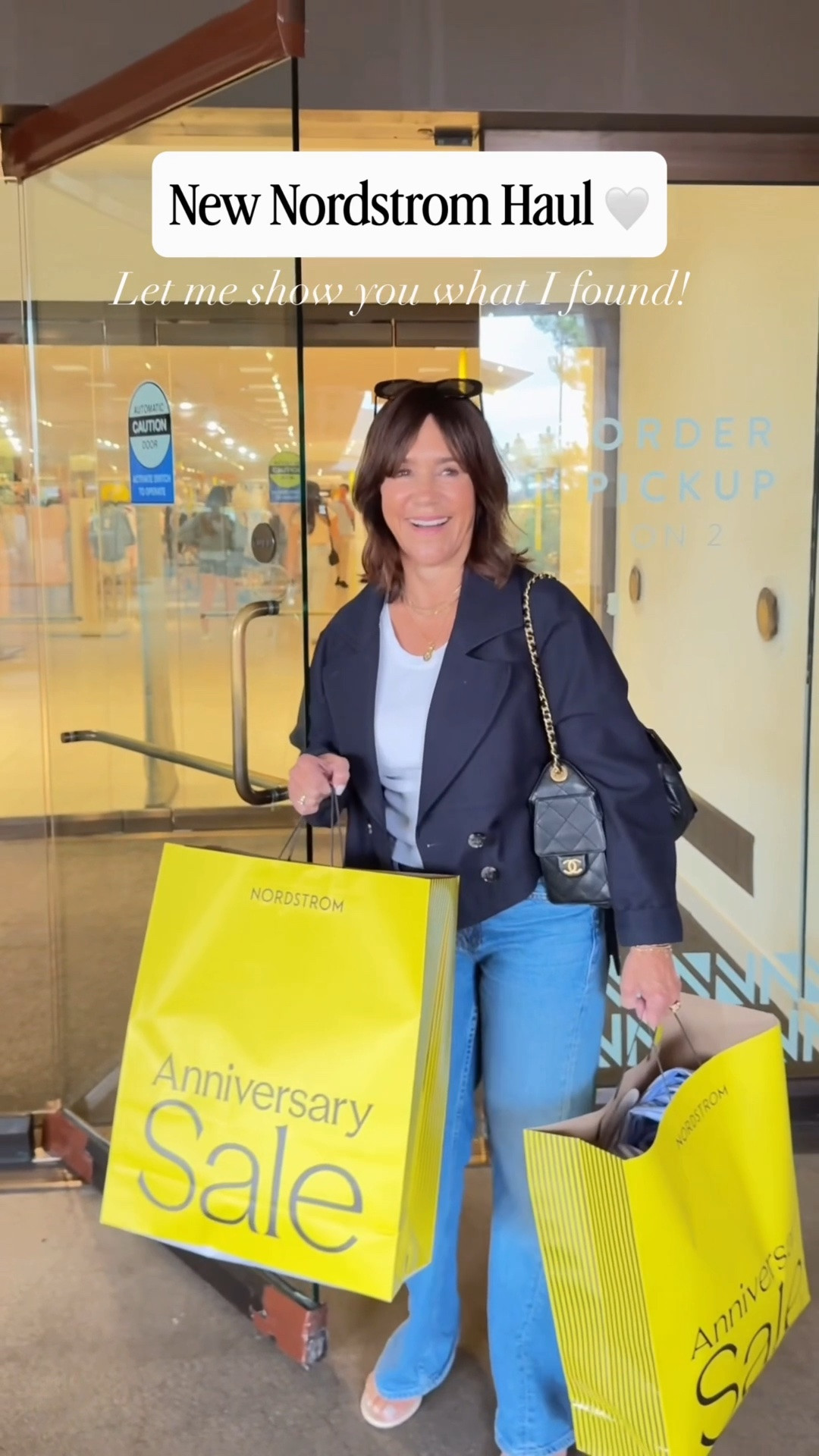 Went back to Nordstrom! Here’s what I found during round 2 of shopping the Nordstrom Anniversary Sale 🤍✨ SO many amazing pieces!!!

What I found:
1. L’Agence Blazer 
2. Favorite Daughter Booties
3. Veronica Beard Booties
4. Flamingo Estate Candle set (smells amazing!!!) 
5. Bobbi Brown eyeshadow sticks (I swear by these) 
6. 2 Bracelets I’ve been dying to get 
7. Vince striped Top
8. Nordstrom Cashmere cardigan 
8. Frame jeans 
9. Barefoot dreams blanket
10. Cinq a Sept denim dress 
11. Frame Gillian top 
12. Rails jacket 
13. Veronica Beard slingback
14. Tory Burch loafers 
15. Fleurette coat
16. Fave deodorant 
17.  Lafayette skirt 
18. Prada Sunglasses
19. Chantelle panties 
20. Matching athleisure set
21. Cashmere wrap under $100

#LTKSaleAlert #LTKvlog #LTKdayinmylife
