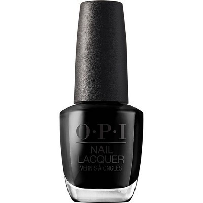 OPI Nail Lacquer - Black Onyx - 0.5 fl oz | Target