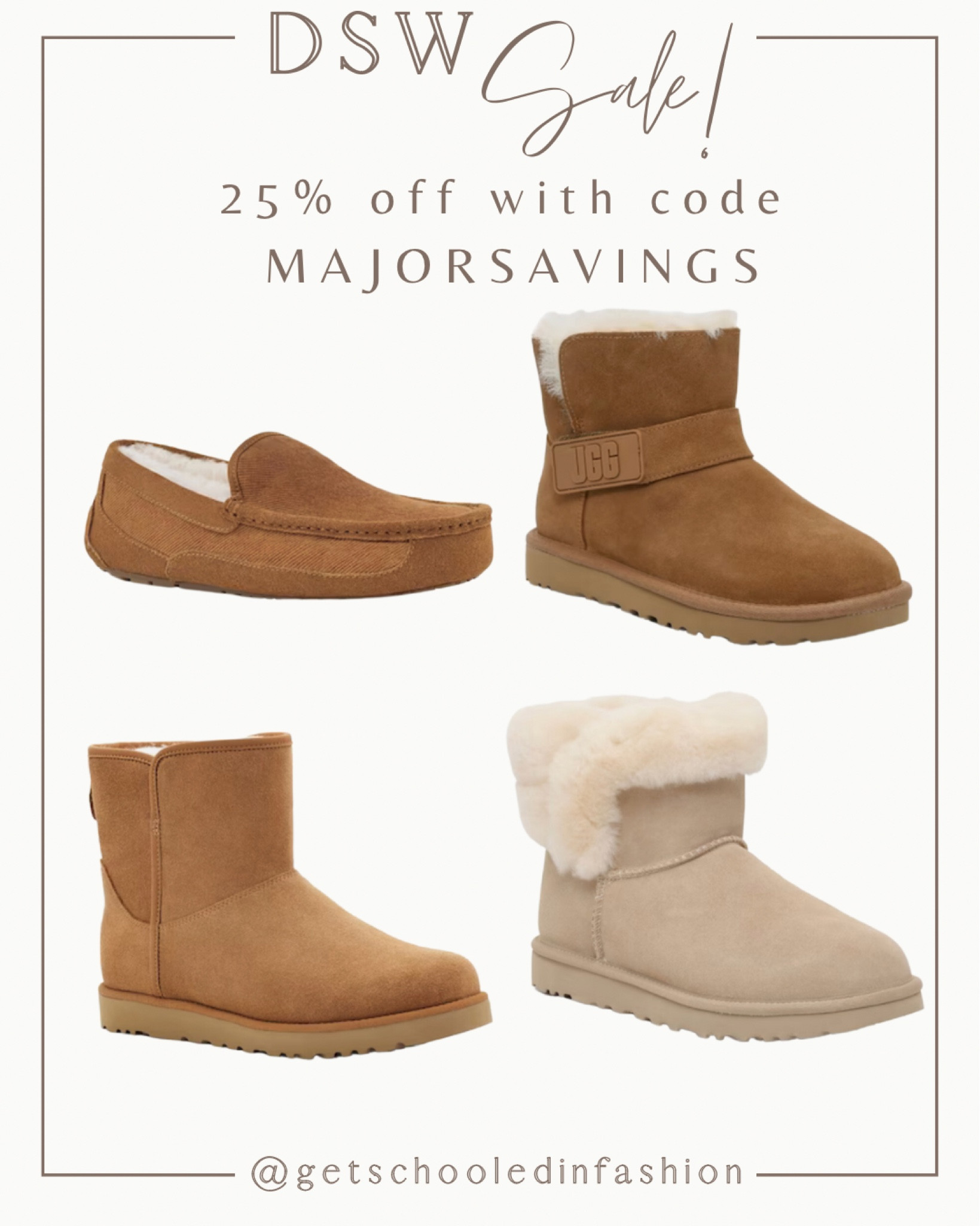 Dsw uggs on sale 25 off