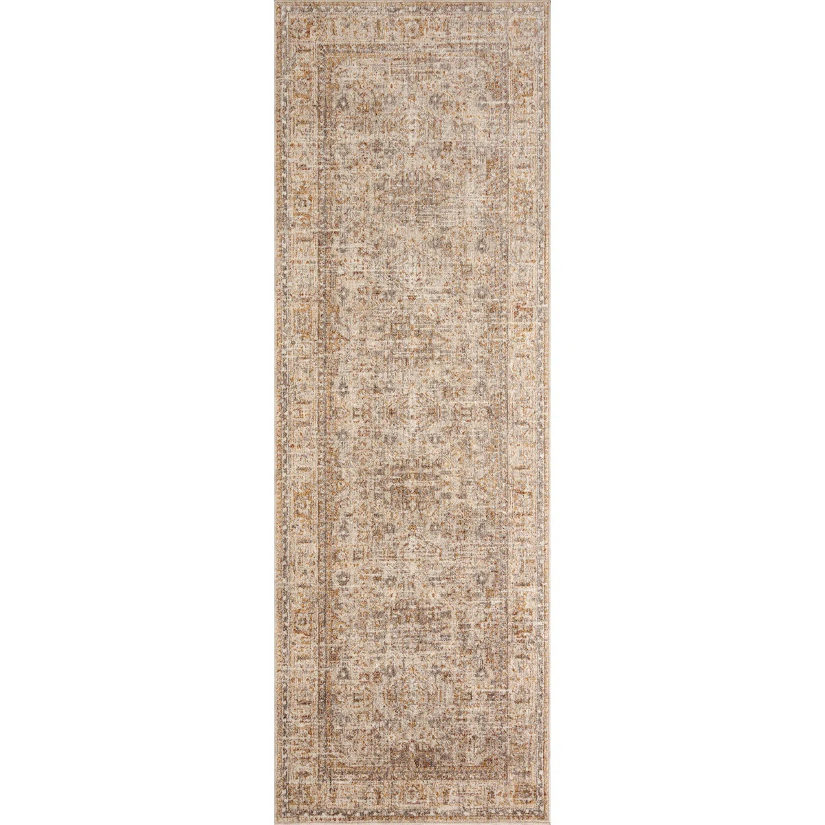 Angela Rose x Loloi Blake Oatmeal / Spice Area Rug | Wayfair North America