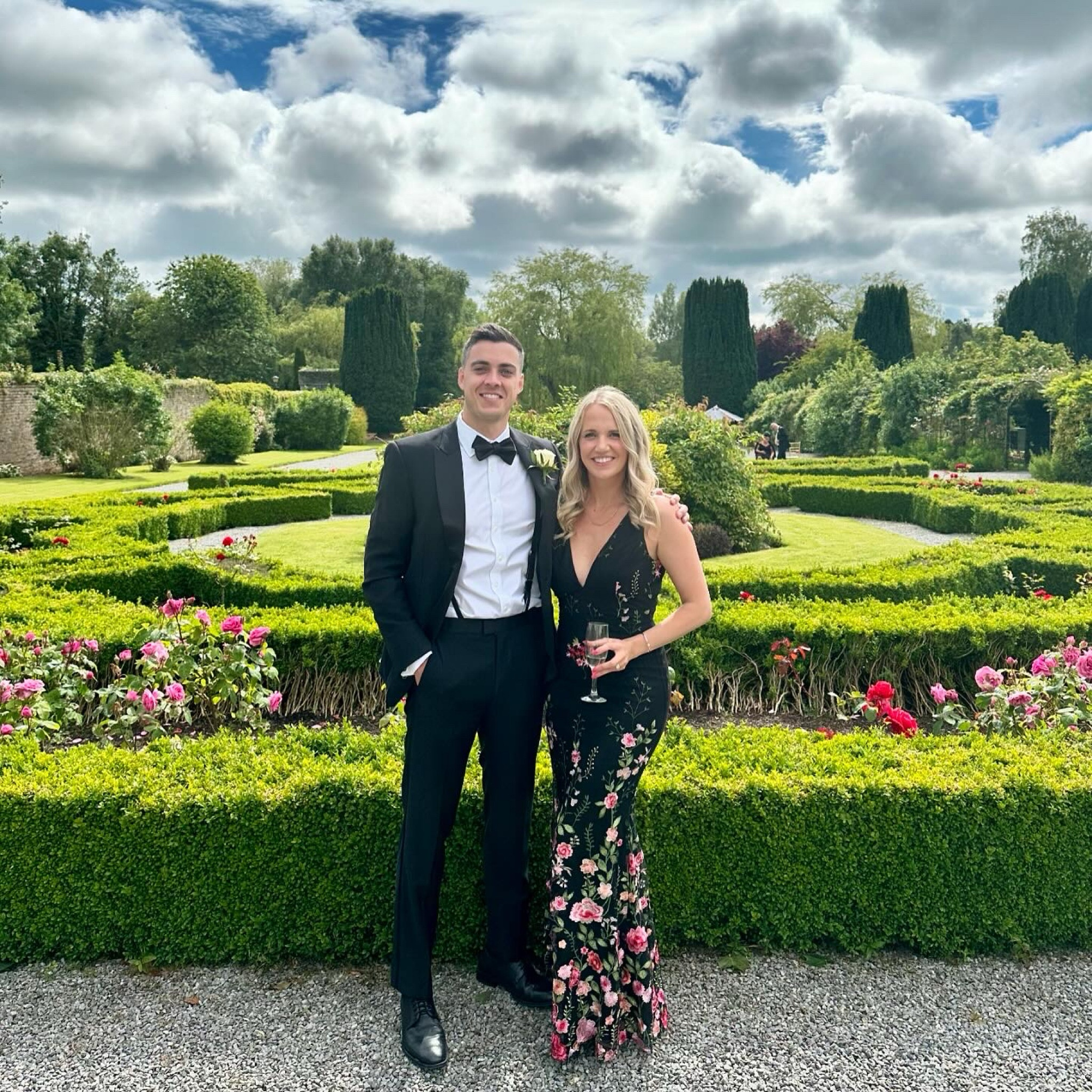 Formal black tie wedding gown with roses and flowers. Was perfect for an Ireland wedding!! 💒 

#LTKSeasonal #LTKWedding #LTKStyleTip