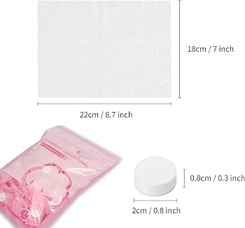 Classycoo Compressed Towel 100 PCS Mini Tablets Disposable Portable Face Towel Cotton Coin Tissue... | Amazon (US)