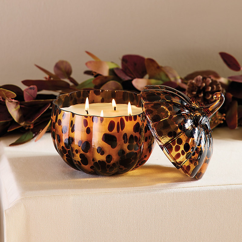 Glass Pumpkin Candle - Ballard Designs | Ballard Designs, Inc.