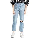 Levi's Women's Premium Wedgie Straight Jeans | Amazon (US)