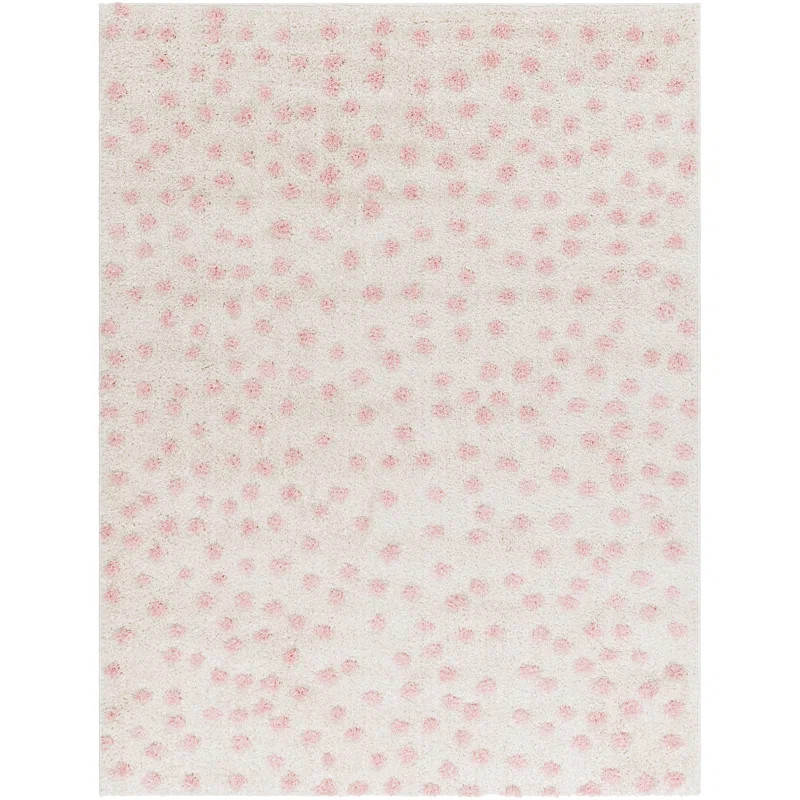 Harrisonburg Shag/Pink Area Rug | Wayfair North America