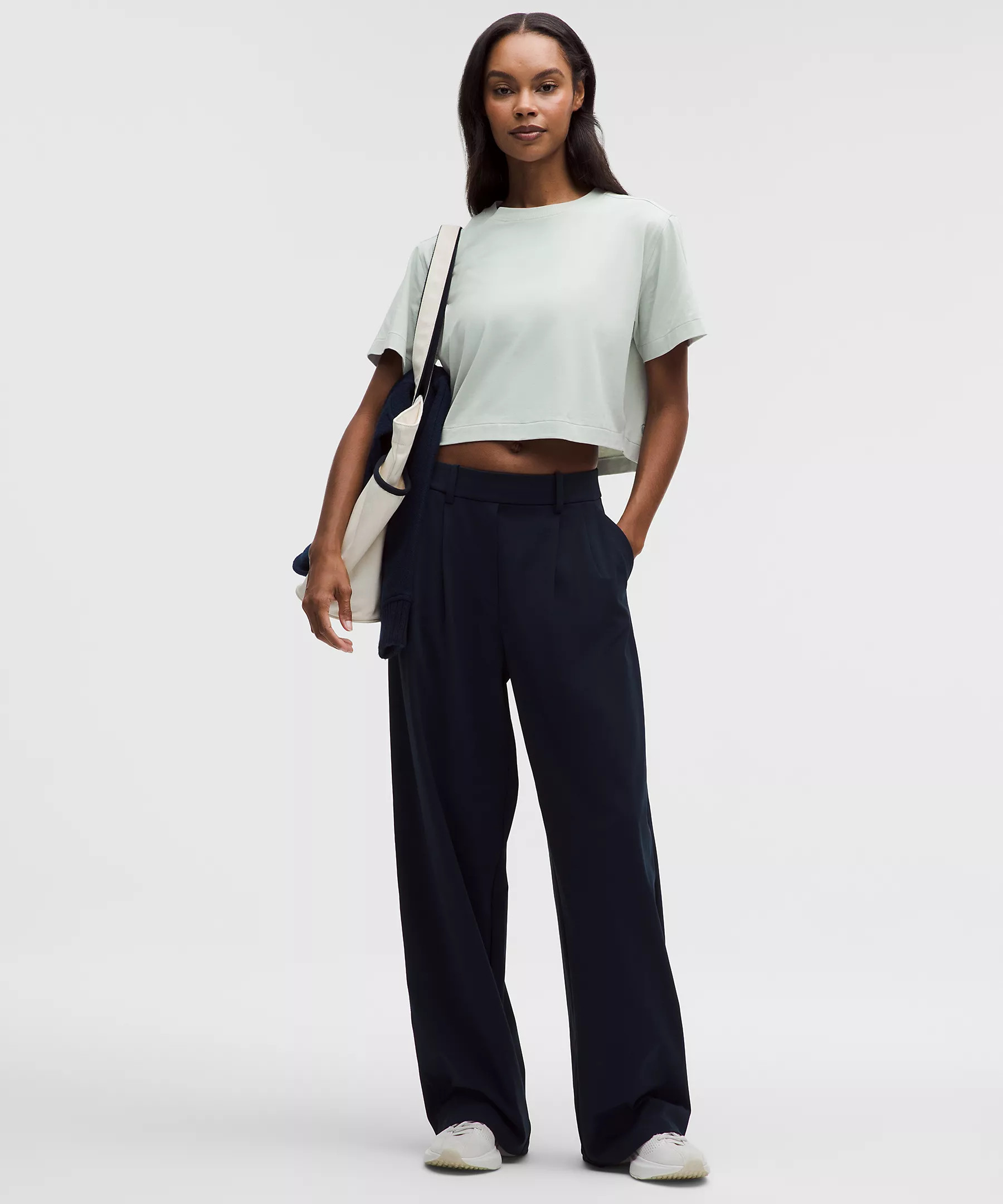 All Yours Organic Cotton Cropped T-Shirt | Lululemon (US)