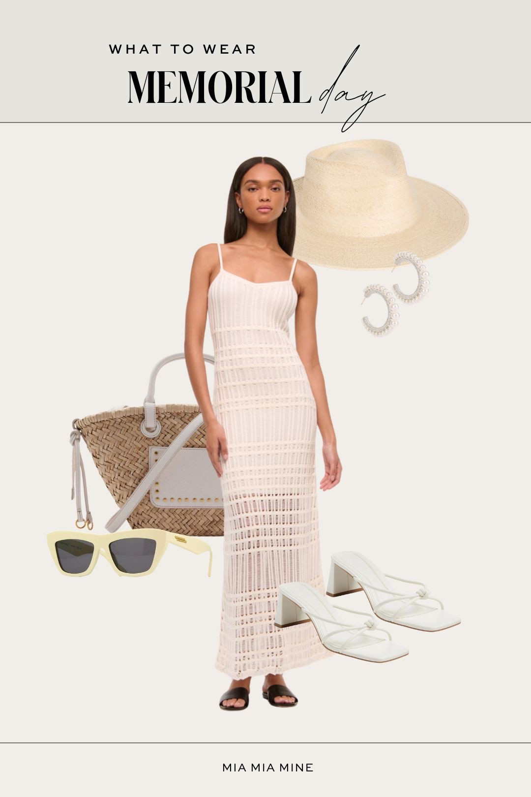 Memorial Day outfit ideas / summer outfit 
Abercrombie crochet dress on sale
Mango straw tote
Brixton straw hat 
Nordstrom white sandals


#LTKFindsUnder100 #LTKSaleAlert #LTKTravel