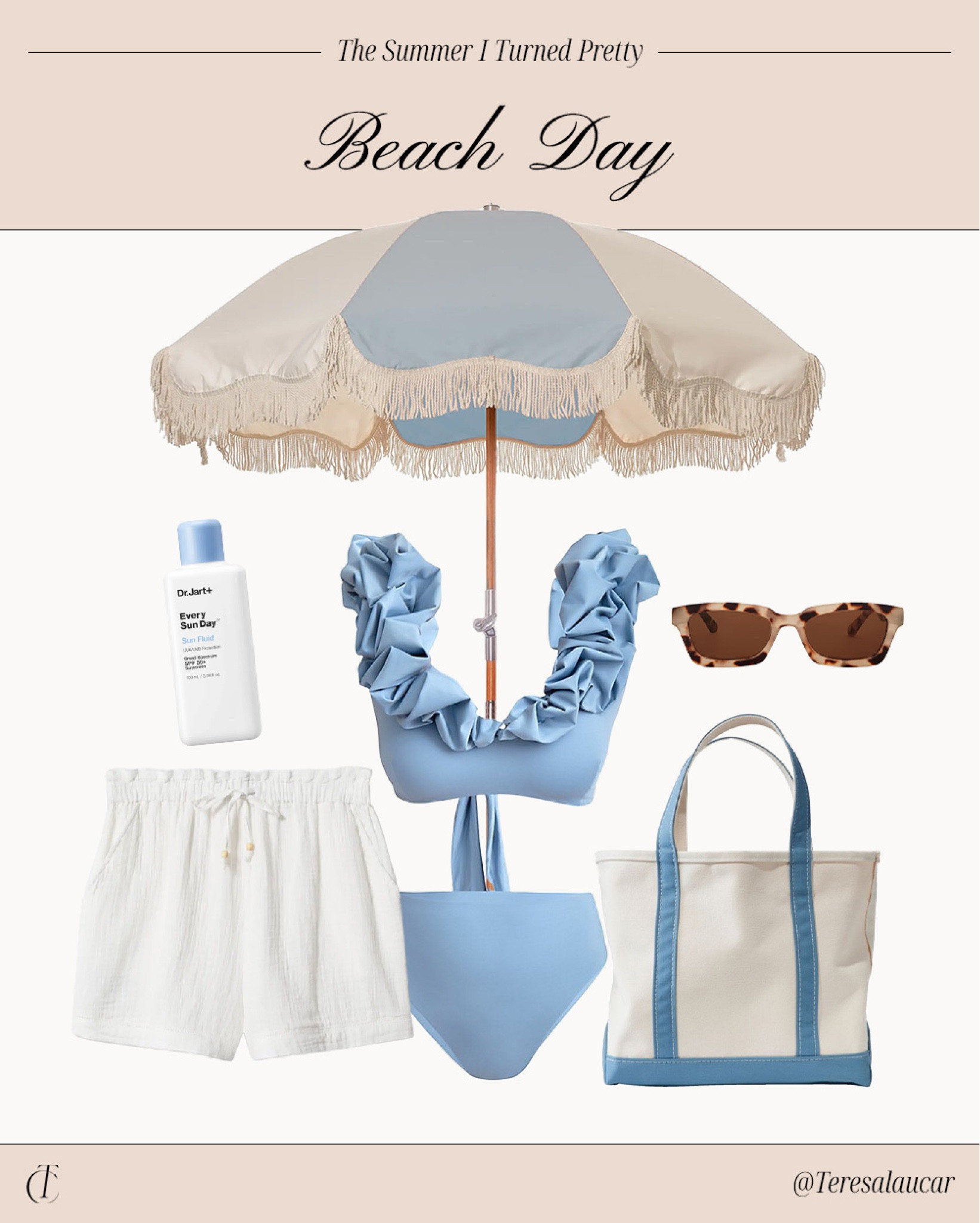 The summer I turned pretty inspired outfit 

#LTKunder50 #LTKstyletip #LTKunder100