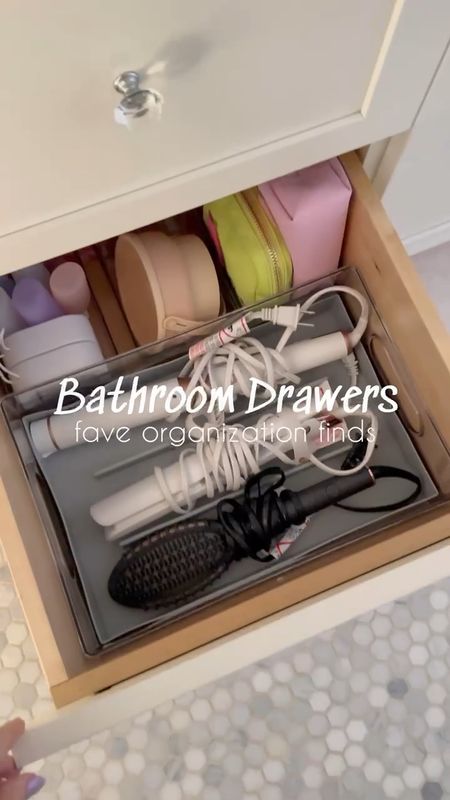 Must have bathroom organization and storage!! Love these bins for organizing all your beauty and bath essentials!

(4/23)

#LTKhome #LTKstyletip #LTKVideo