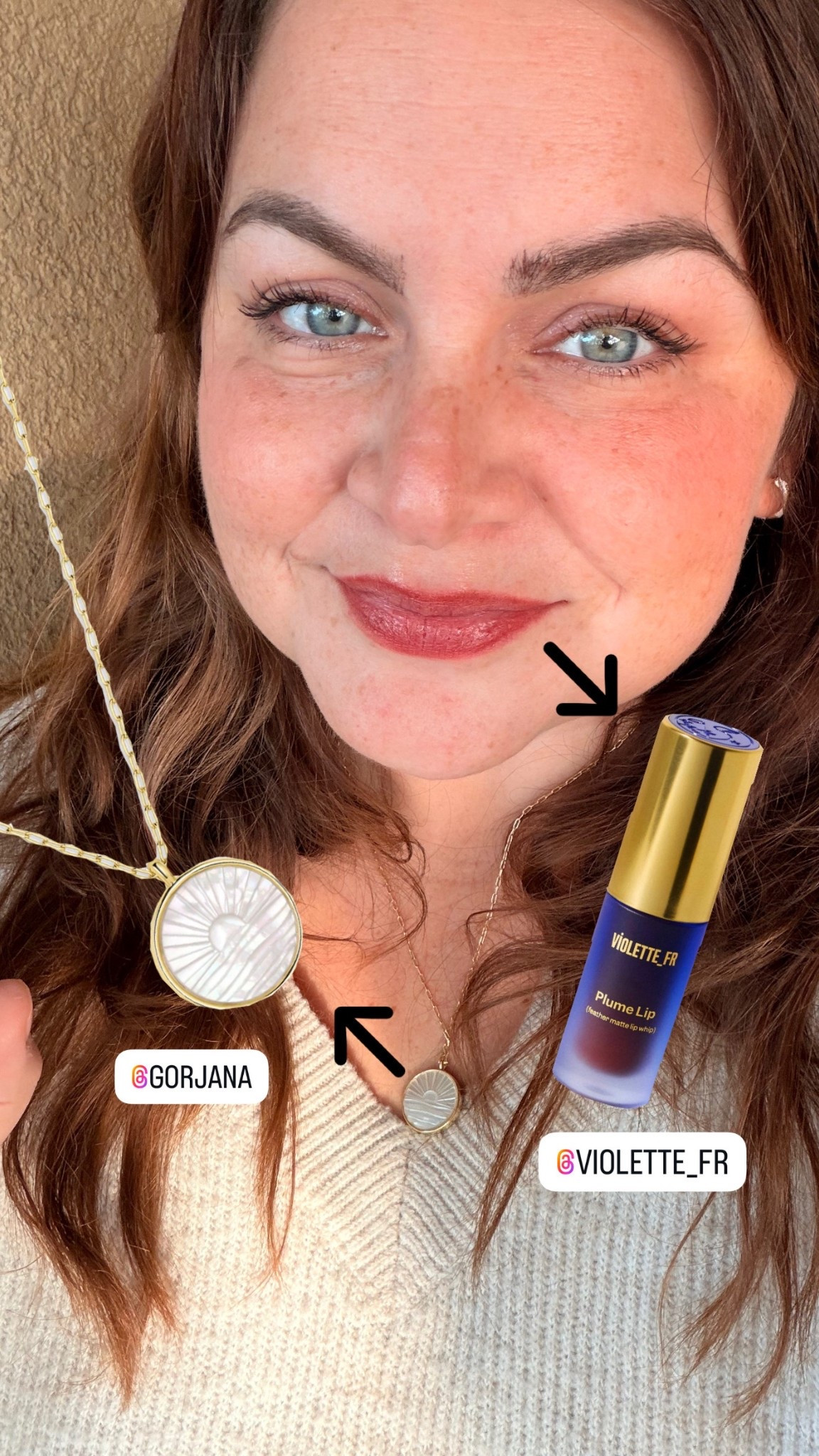 My go to jewelry and lip comb lately. This sunrise pendent necklace from gorjana and the violette fr plum lip in mon cheri. 

#LTKHoliday #LTKBeauty