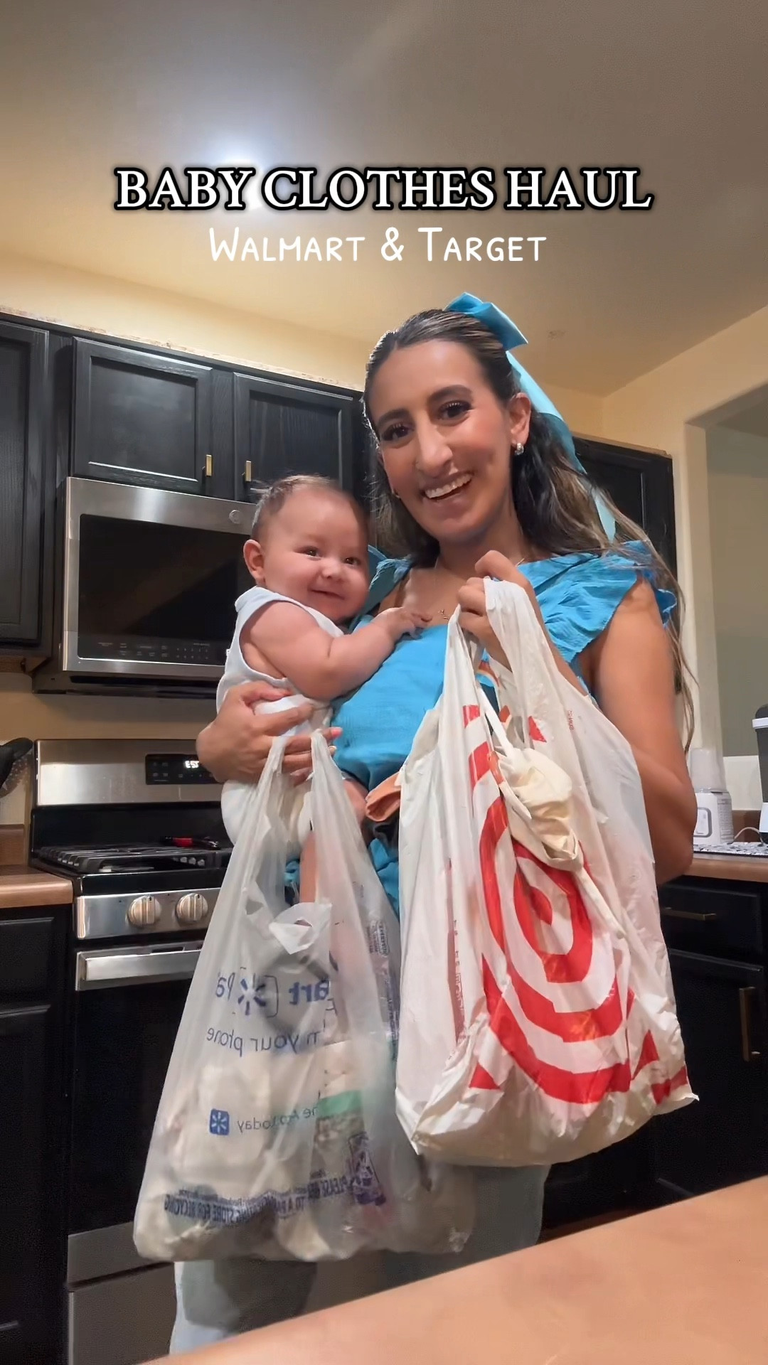 Does Zakyah need more clothes? Absolutely not.
Did that stop me? Also absolutely not. 😂
Weekend finds from @walmart & @target were just too good to pass up! ✨💙
He’s 3 months but rocking everything from 3-6 to 6-9 months, my little pollito. 🐣 #MomLife #BabyStyle #TargetFinds #WalmartFinds 

#LTKBaby