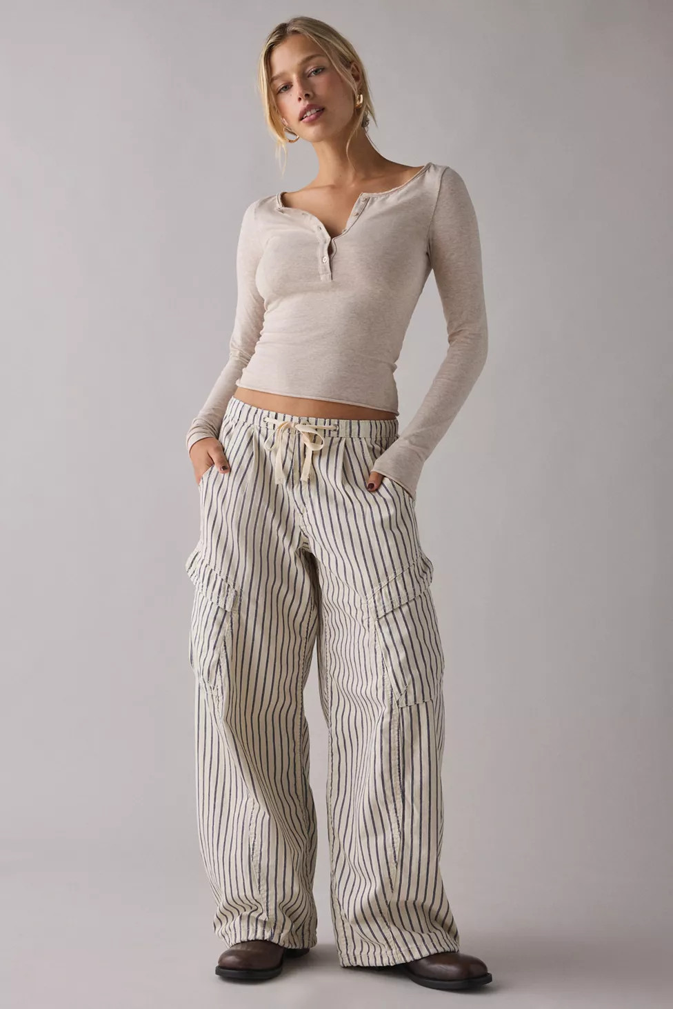 BDG Station Cocoon Baggy Barrel Leg Cargo Pant | Urban Outfitters (US and RoW)