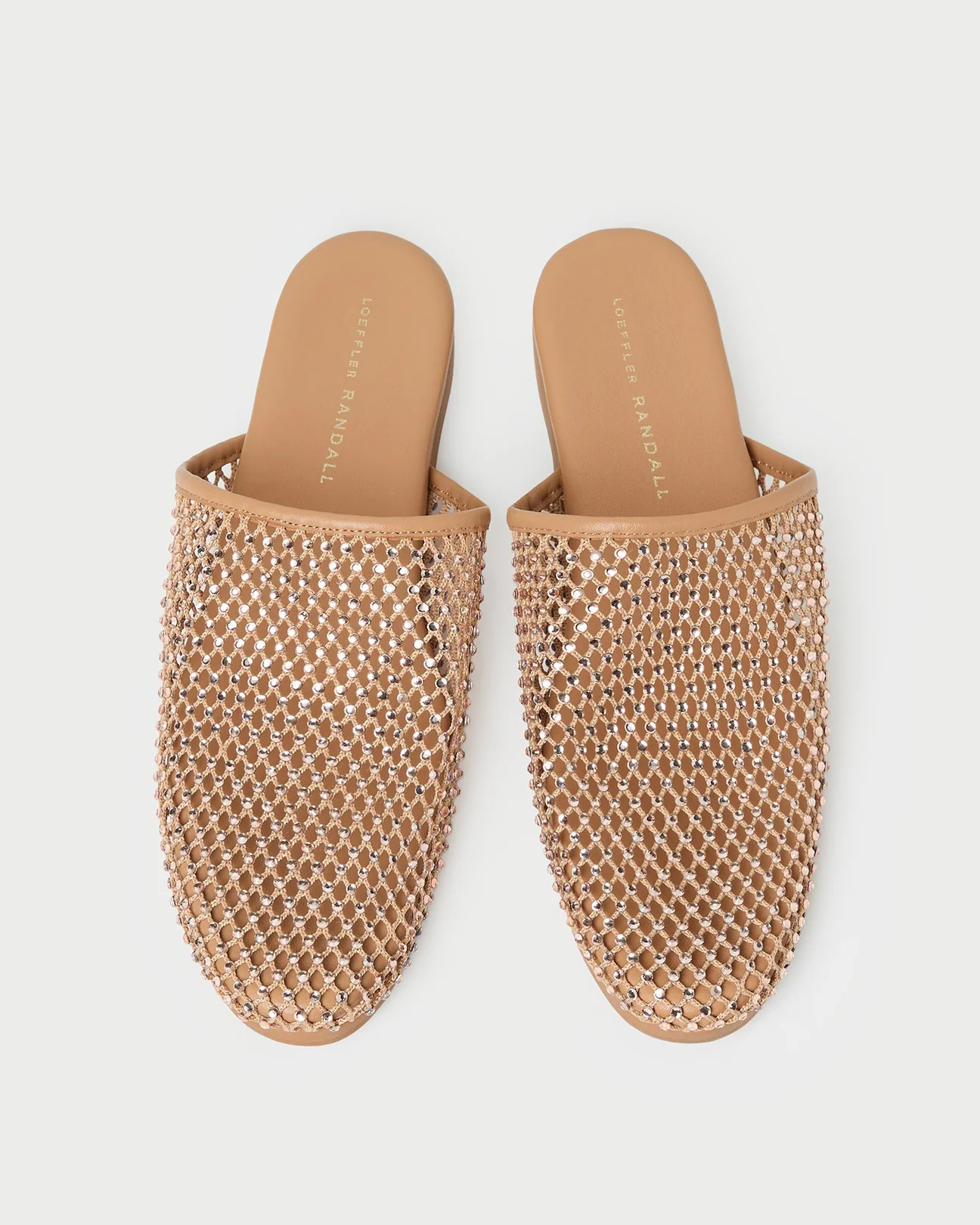 Roni Dune/Crystal Netted Slide | Loeffler Randall