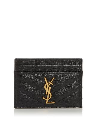 Saint Laurent Cassandre Matelasse Card Case | Bloomingdale's (US)