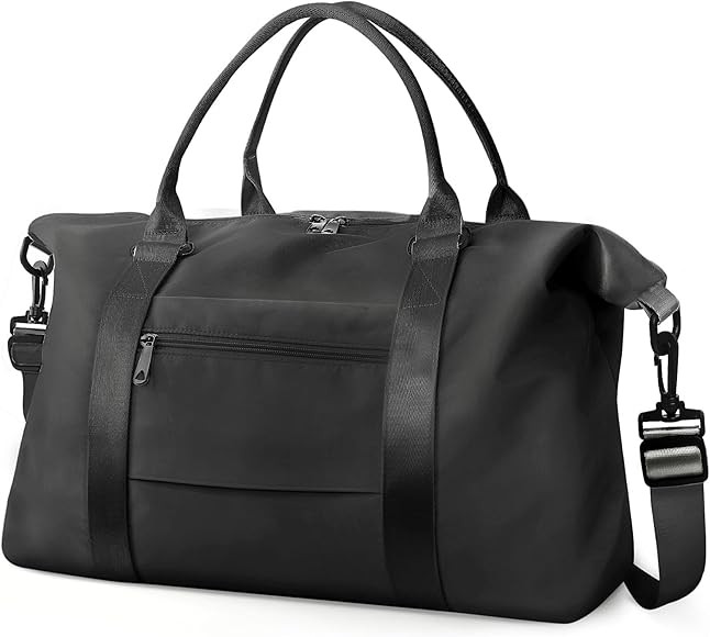 Travel Duffle Bag, Waterproof Weekender Bag Carry On Tote Bags for Women, Travel Essentials Sport... | Amazon (CA)