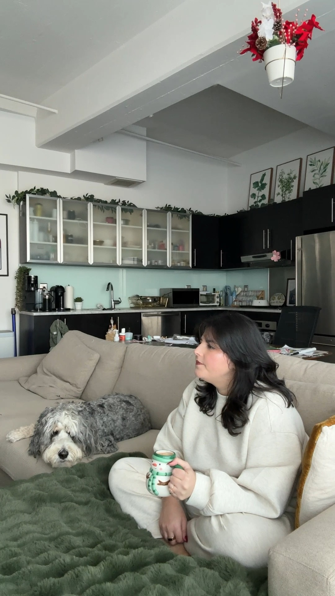 Such a cozy set 🤍 I now live in these pants. They’re so soft and stretchy I’m in love  

#LTKootd #LTKPlusSize #LTKdayinmylife