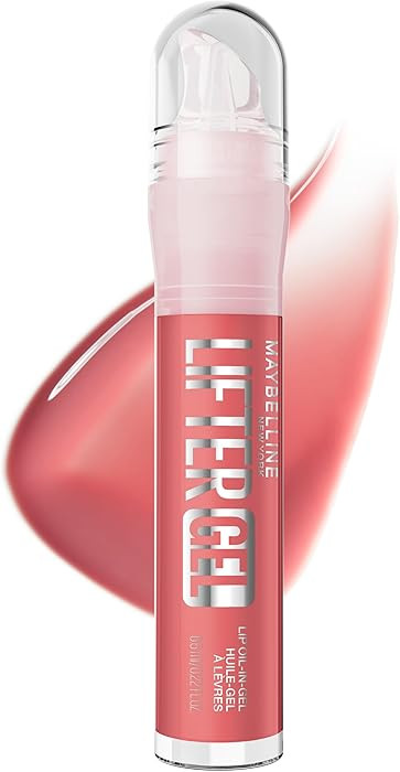 MAYBELLINE Lifter Oil-in-Gel Lip Gloss for Glassy, Bouncy Shine, Hydrating, Tinted Lip Balm and M... | Amazon (US)