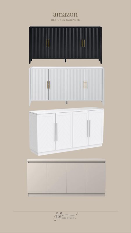 Amazon designer cabinets! 

Storage, living room, dining room, kitchen 

#LTKfindsunder100 #LTKsalealert #LTKhome