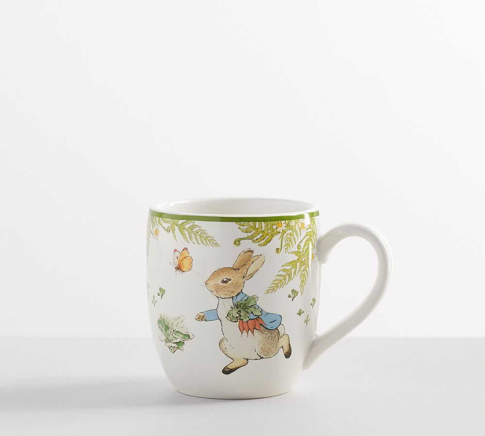 Peter Rabbit™ Stoneware Mugs | Pottery Barn (US)