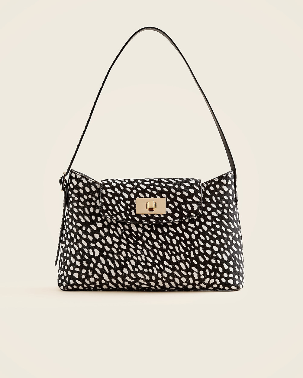 Edie shoulder bag in printed calf hair | J. Crew US