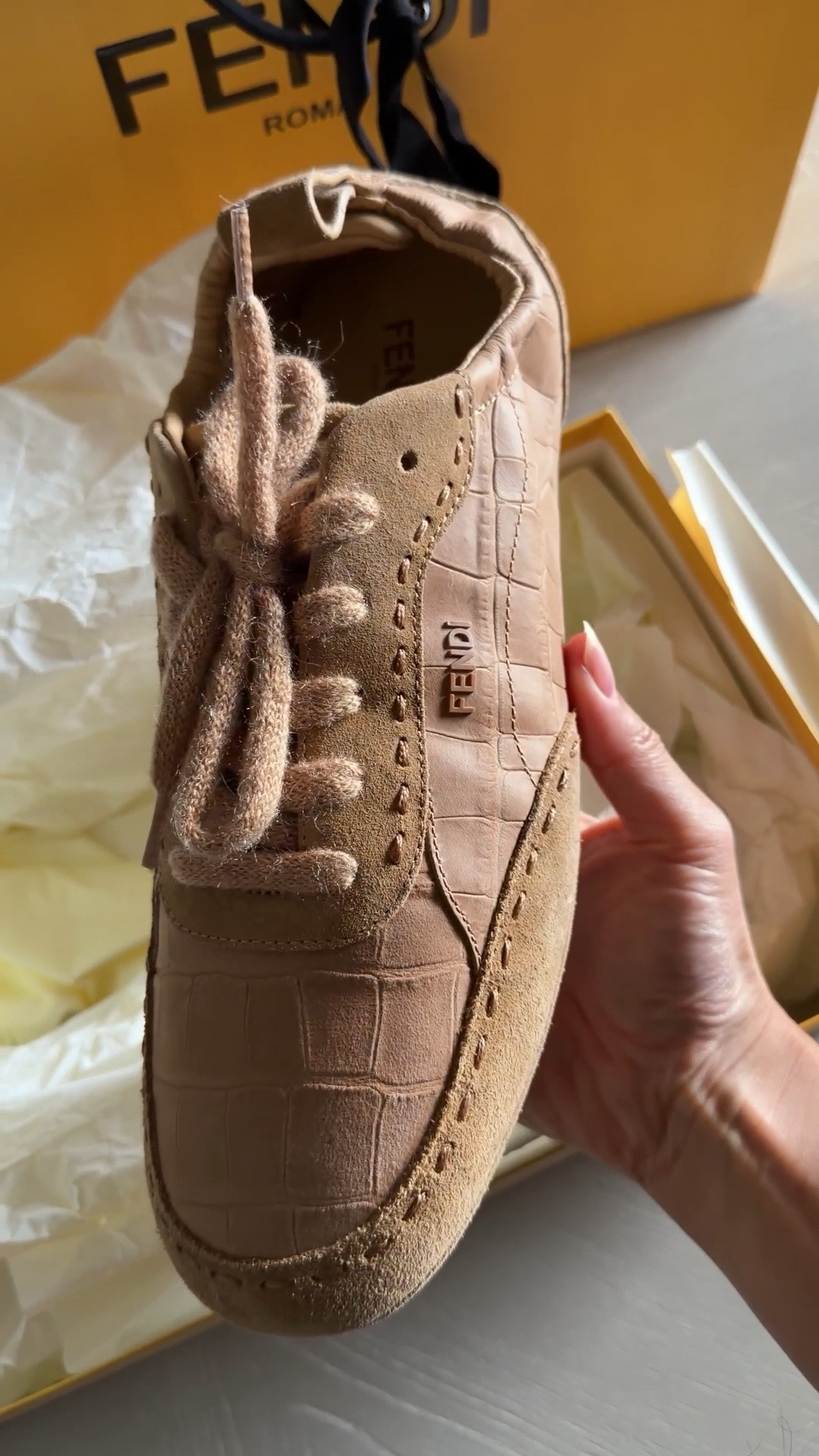 These #Fendi #sneakers are 50% off right now! They look sooo nice on my husband’s feet! True to size.

#men #ltkmen #mens #sneakersformen #elevatedsneakers #giftideasformen

#LTKMens #LTKSaleAlert