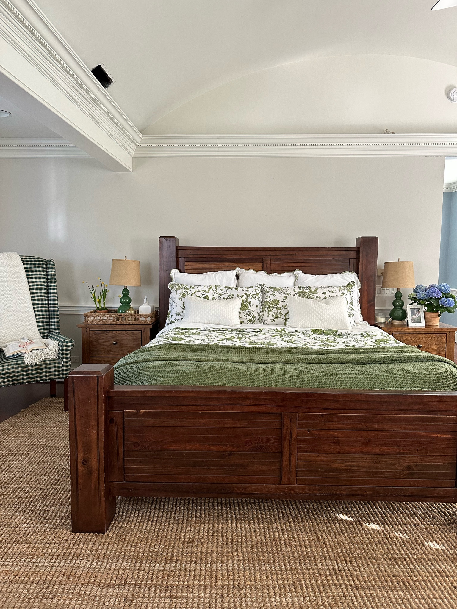 Spring bedroom refresh with transitional grandmillenial style 

#LTKunder100 #LTKhome #LTKSeasonal