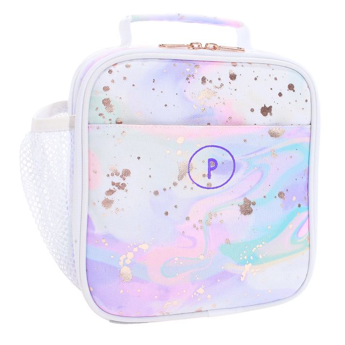 Gear Up Color Flow Metallic Watercolor Tie-Dye  Lunch Box | Pottery Barn Teen