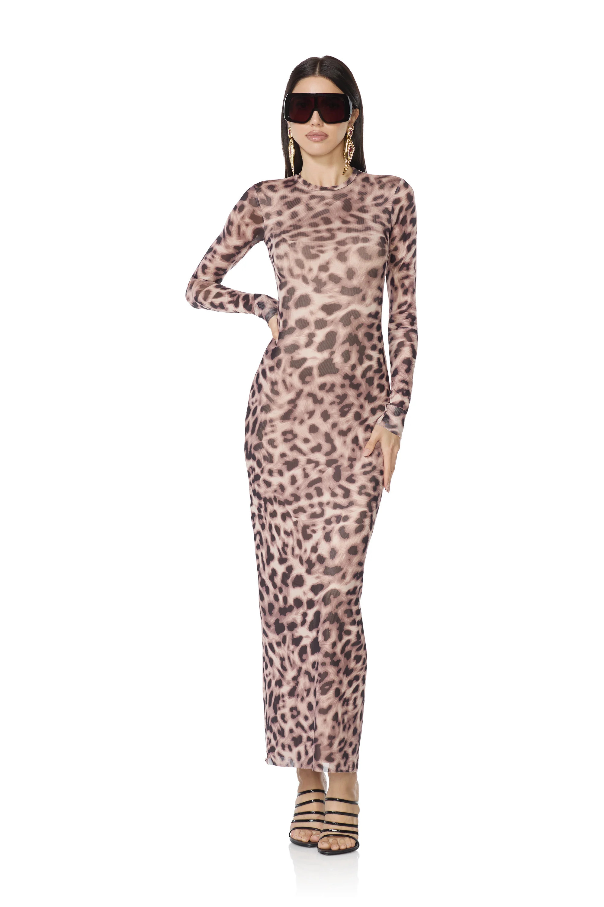 Didi Dress - Warmth Leopard | ShopAFRM