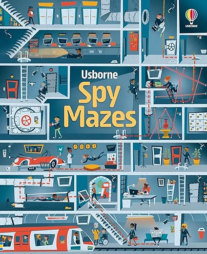 Spy Mazes (Maze Books)      Paperback – February 4, 2025 | Amazon (US)
