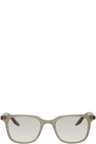 Khaki Barton Perreira Edition Square Sunglasses | SSENSE