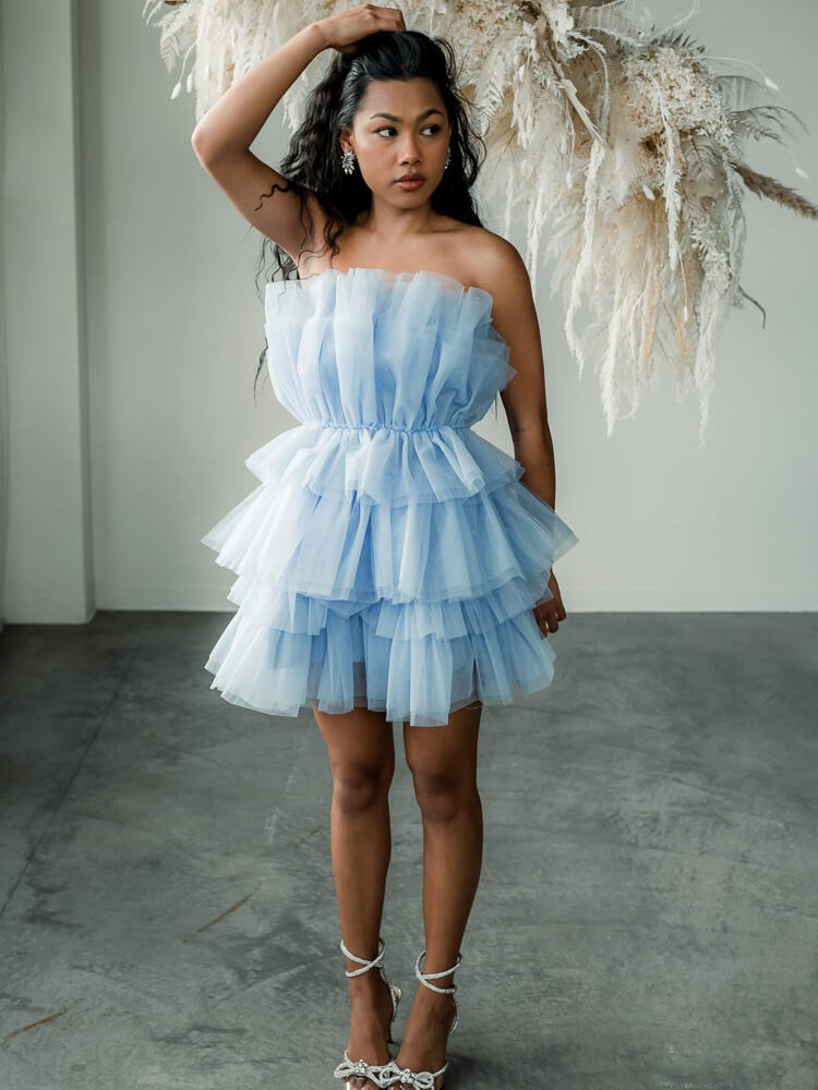 Waldorf Tulle Mini - Blue | Confête