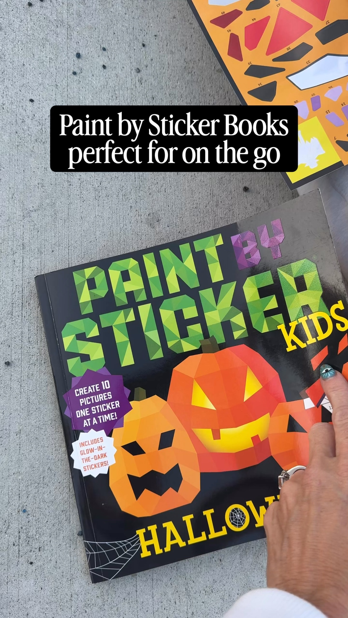 A great Halloween activity for kids, this paint by sticker book is great for on the go or a little Halloween gift for your kids.  

#HalloweenKids #HalloweenActivities #GiftsForKids #HalloweenGiftsForKids 

#LTKKids #LTKFindsUnder50 #LTKHalloween
