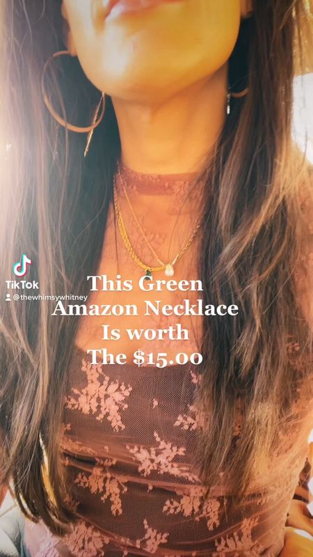 Necklace 
Gold accessories 

#LTKSeasonal #LTKbeauty #LTKunder50