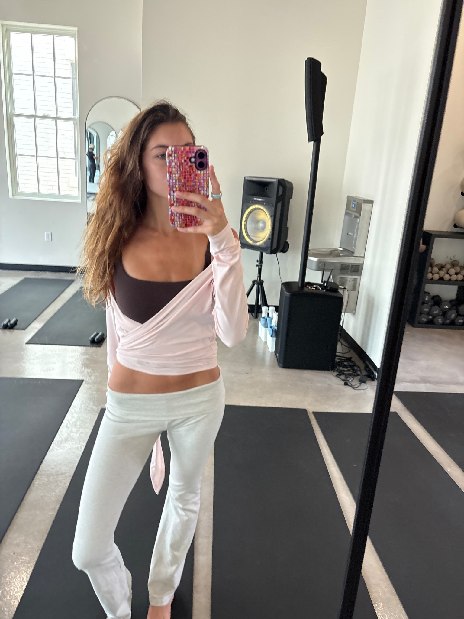 pilates instructor outfit #pilatesoutfit #yogaoutfit #activewear 