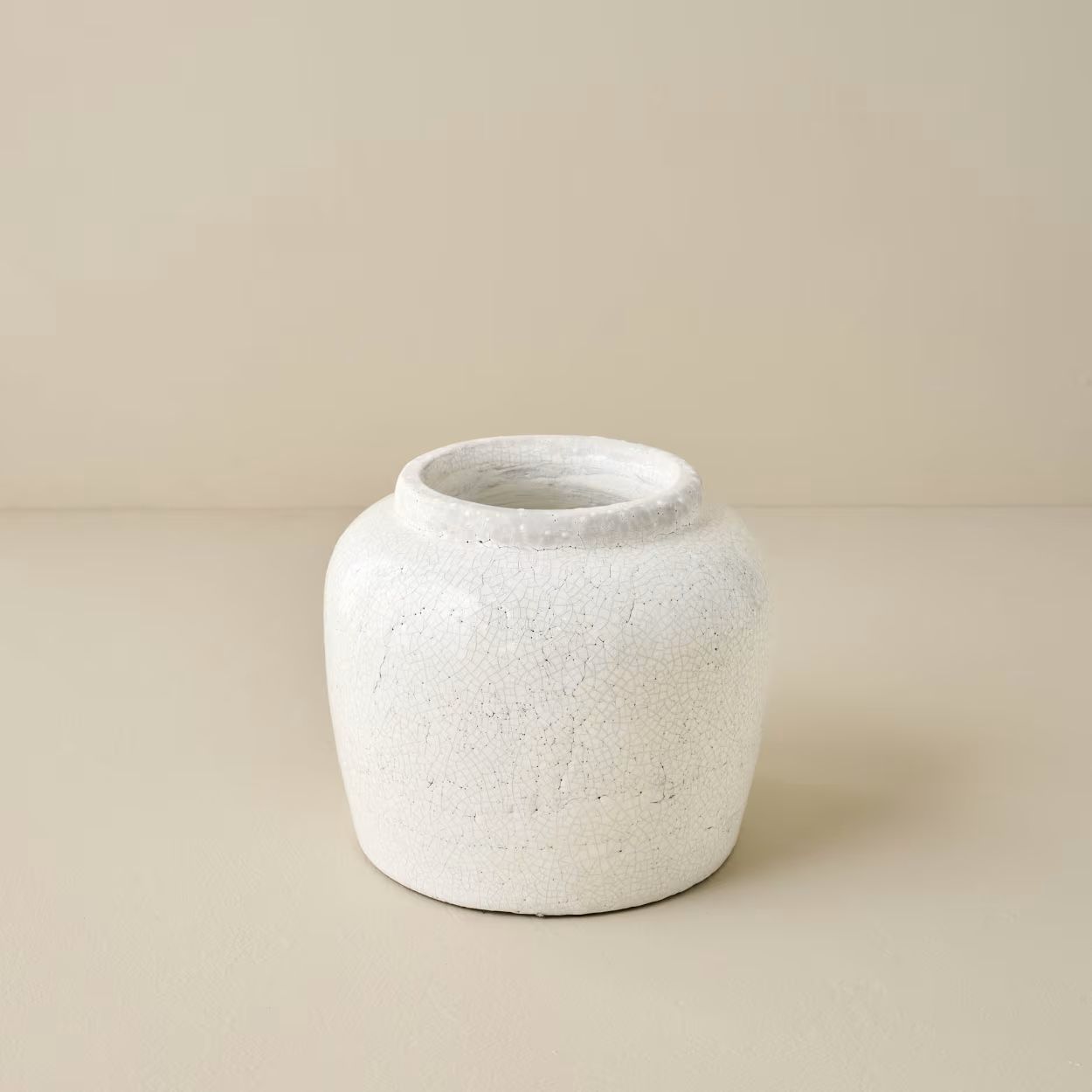 Rebecca Crackle Ceramic Vase | Magnolia