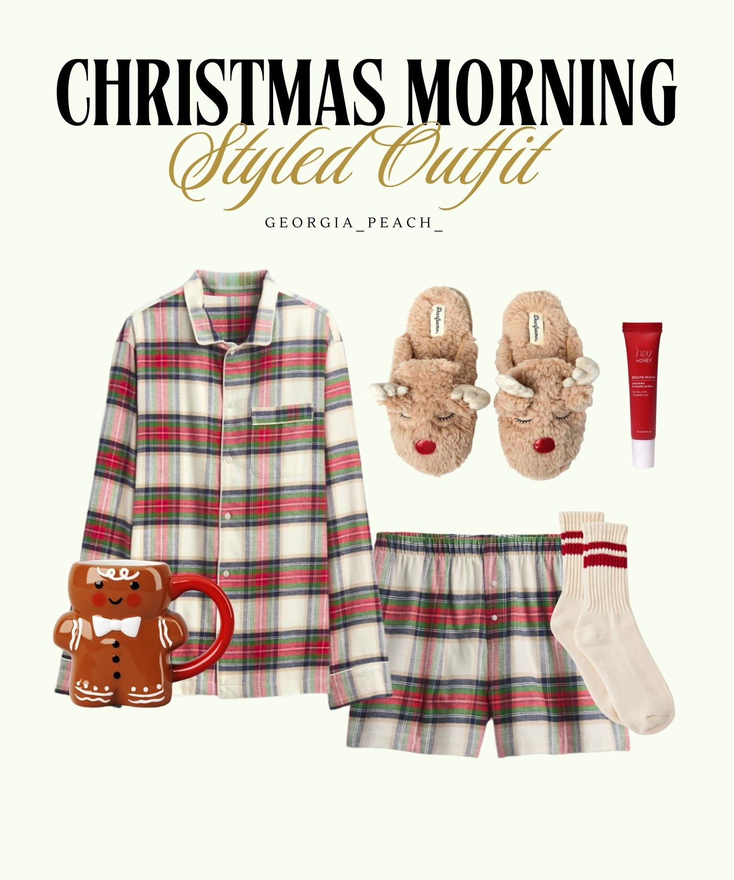 Styled Christmas Pajamas Outfit #holidaystyle #christmasstyle #holidayoutfit #christmasoutfit #christmaspajamas #pajamaset #pajamaparty #holidayparty #festivefashion #christmaseve #christmas

#LTKHoliday #LTKSeasonal #LTKFindsUnder50