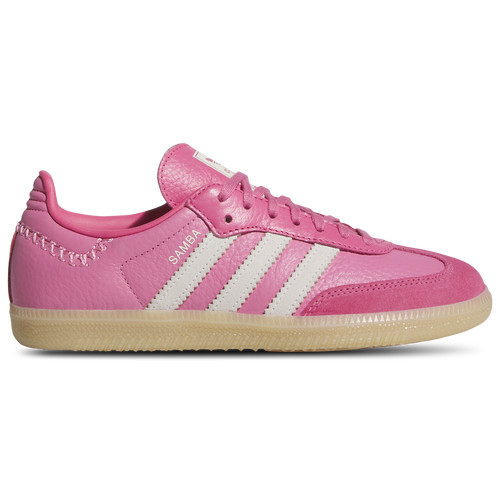 adidas adidas Originals Samba - Girls' Grade School Off White/Bliss Pink/Bliss Pink Size 4.5 | Champs Sports