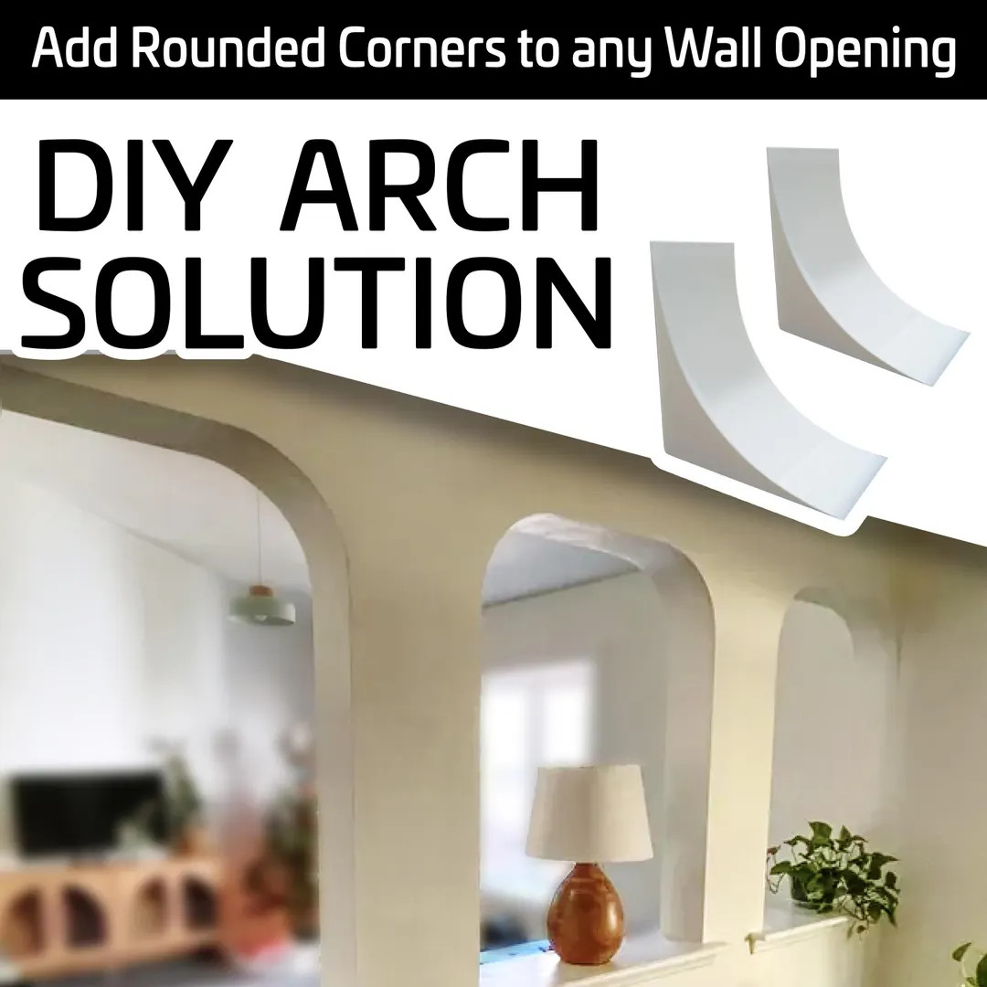 Rounded Doorway Arch Kit (SET of TWO) - Easily Add Corner Arches to Any Opening - DIY - Etsy | Etsy (US)