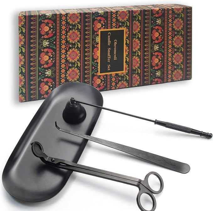 Candle Snuffer 4 in 1, Stainless Steel Candle Accessory Set Contains Candle Wick Trimmer & Candle... | Amazon (CA)