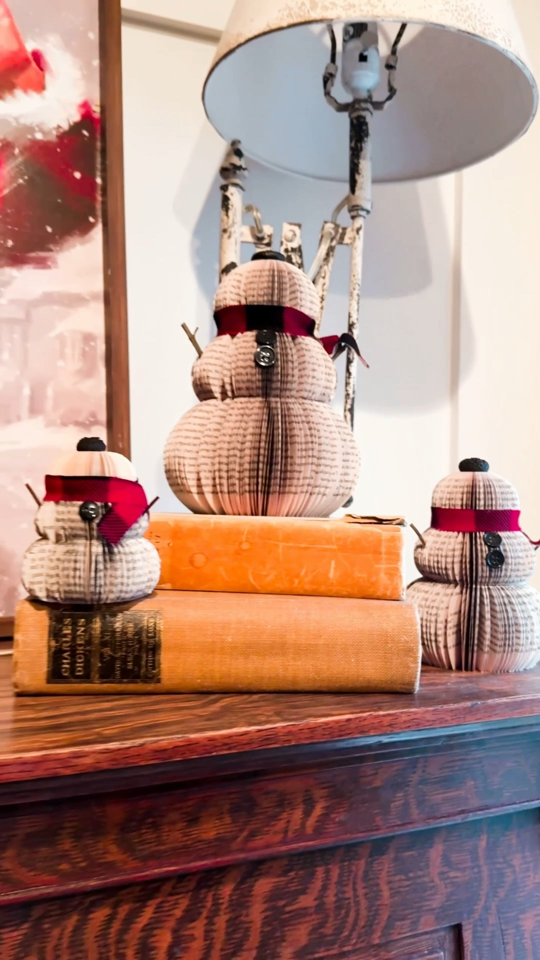 The cutest book made characters! They also make them in Christmas trees, Santa, gnomes and so much more! 

#LTKHoliday #LTKSeasonal #LTKHome