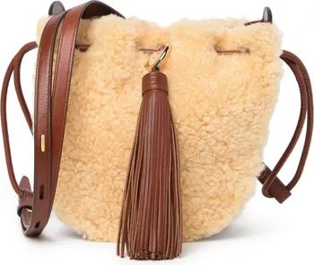 Rebecca Minkoff Lulu Genuine Shearling Crossbody Bag | Nordstromrack | Nordstrom Rack