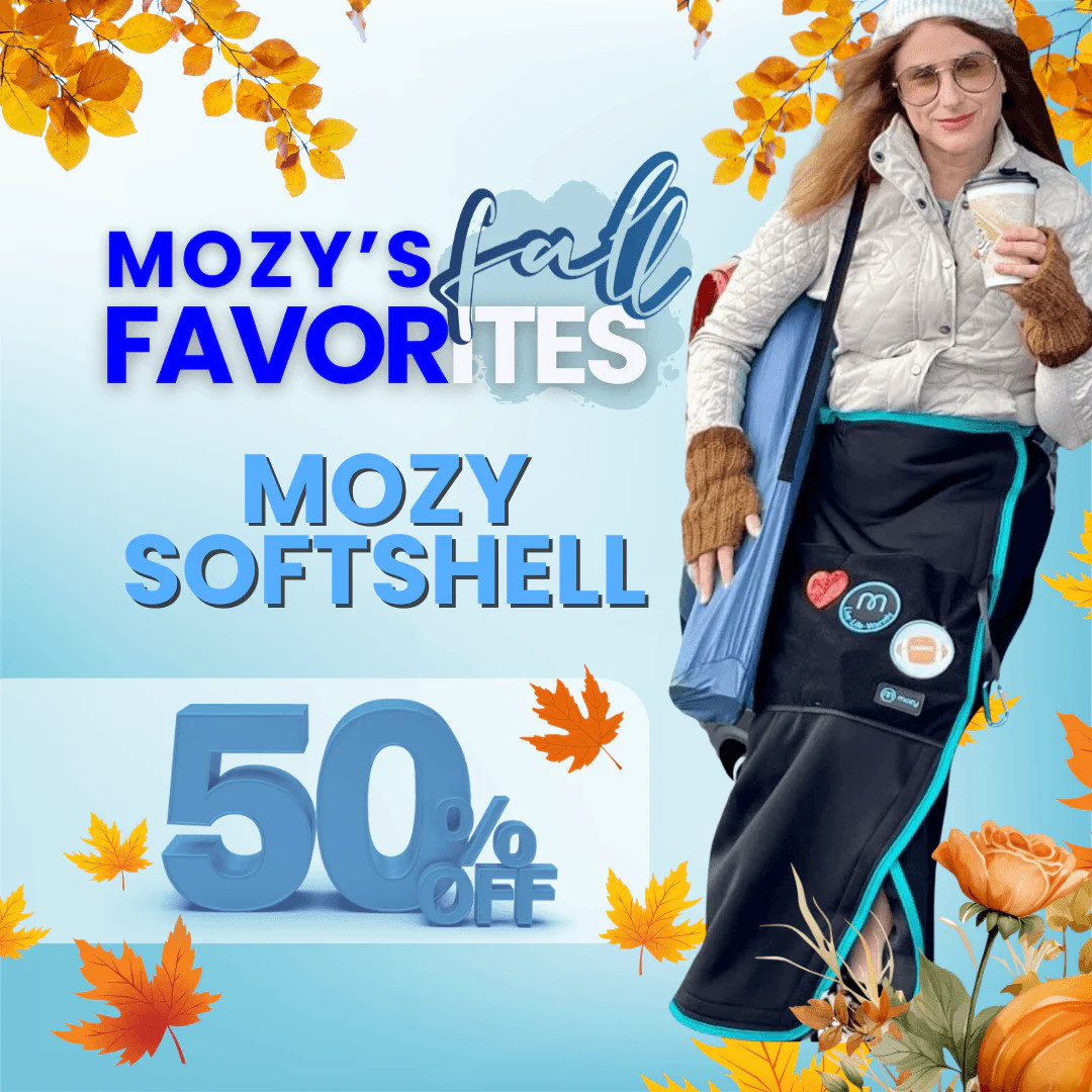 Mozy SoftShell Lightweight Wearable & Weatherproof Thermal Wrap | Mozy