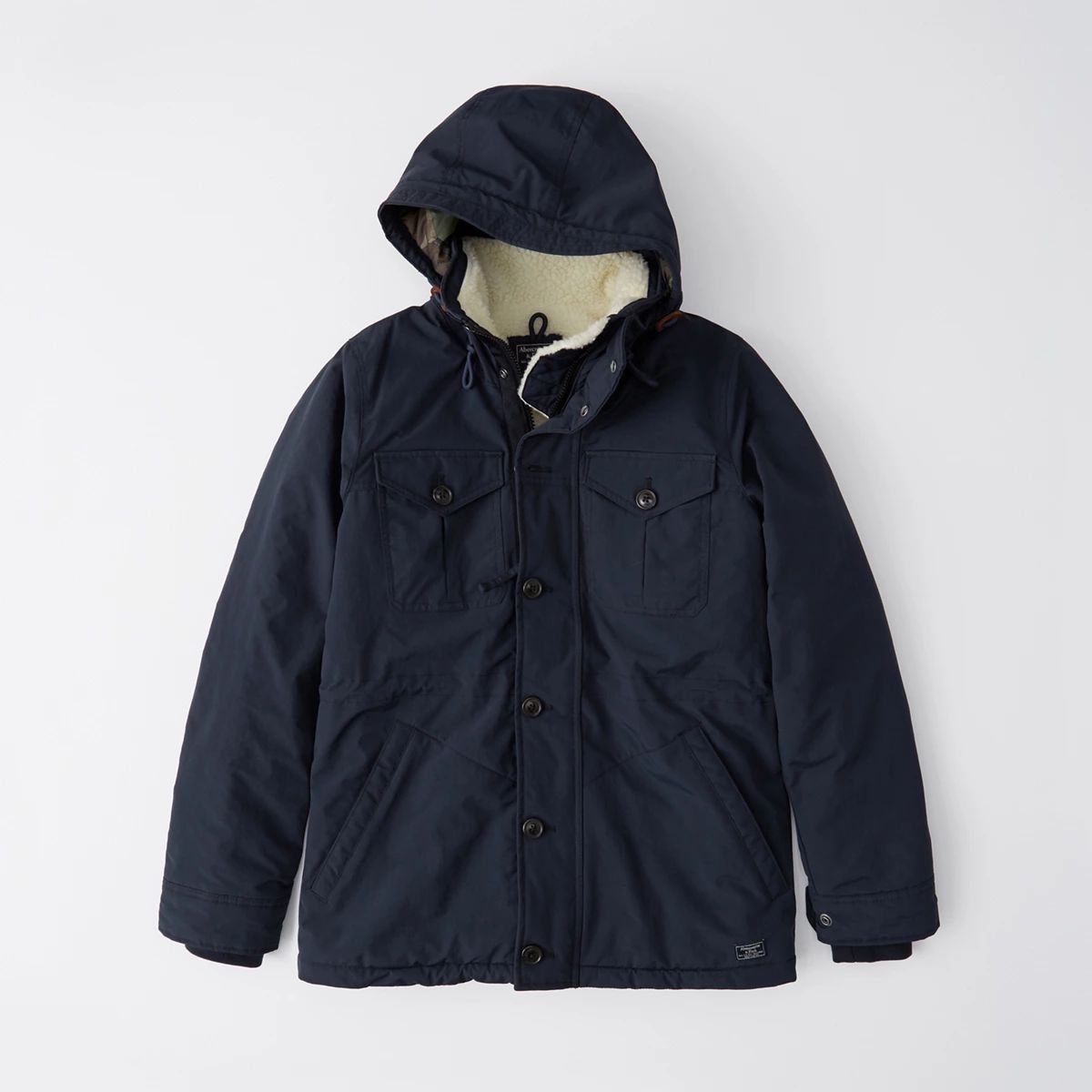 Sherpa-Lined Trekking Parka | Abercrombie & Fitch US & UK