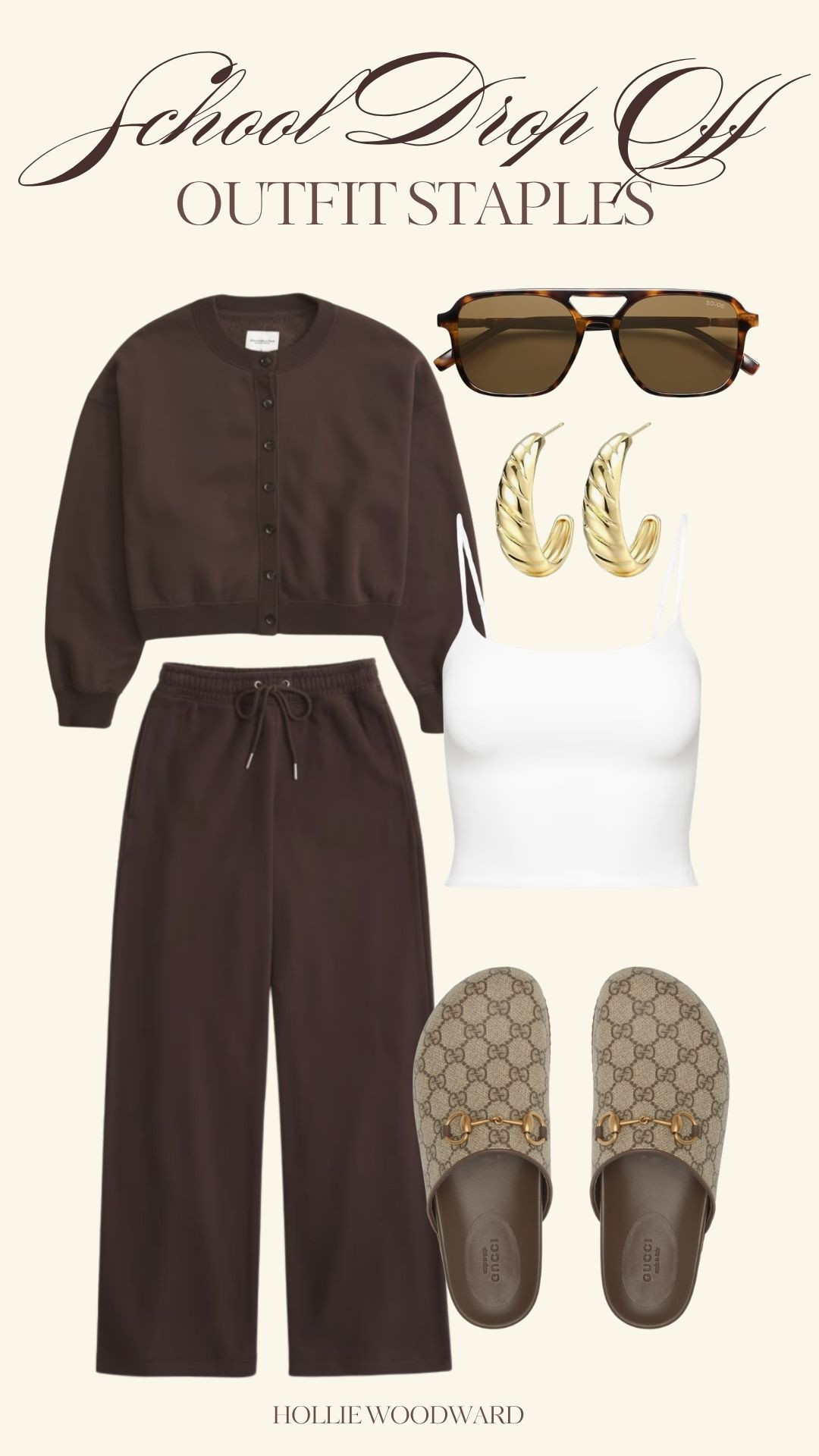perfect fall dropoff/errands outfit 🤎 

 