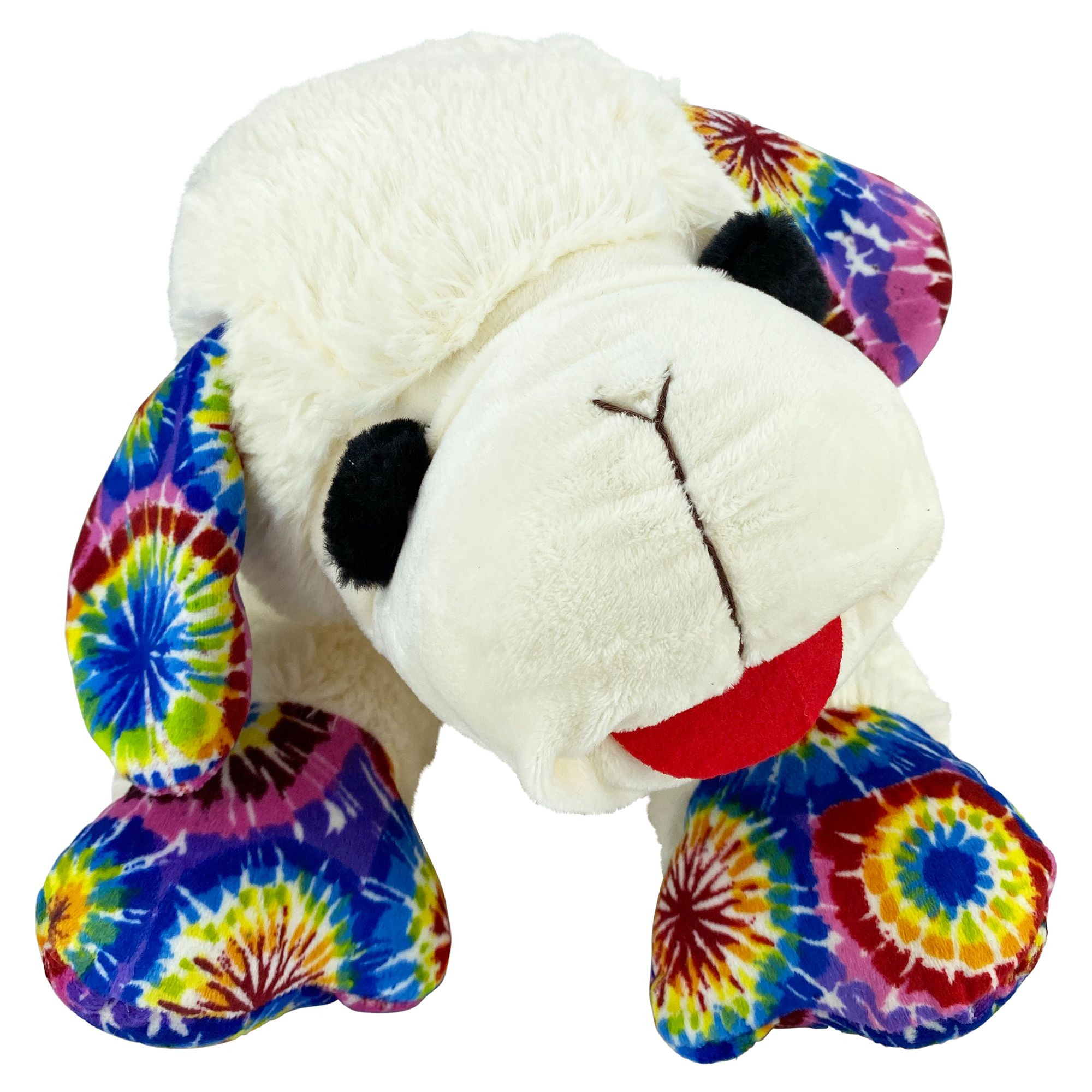 Mulitpet® Jumbo Lamb Chop Tie Dye Squeaky Dog Toy | PetSmart
