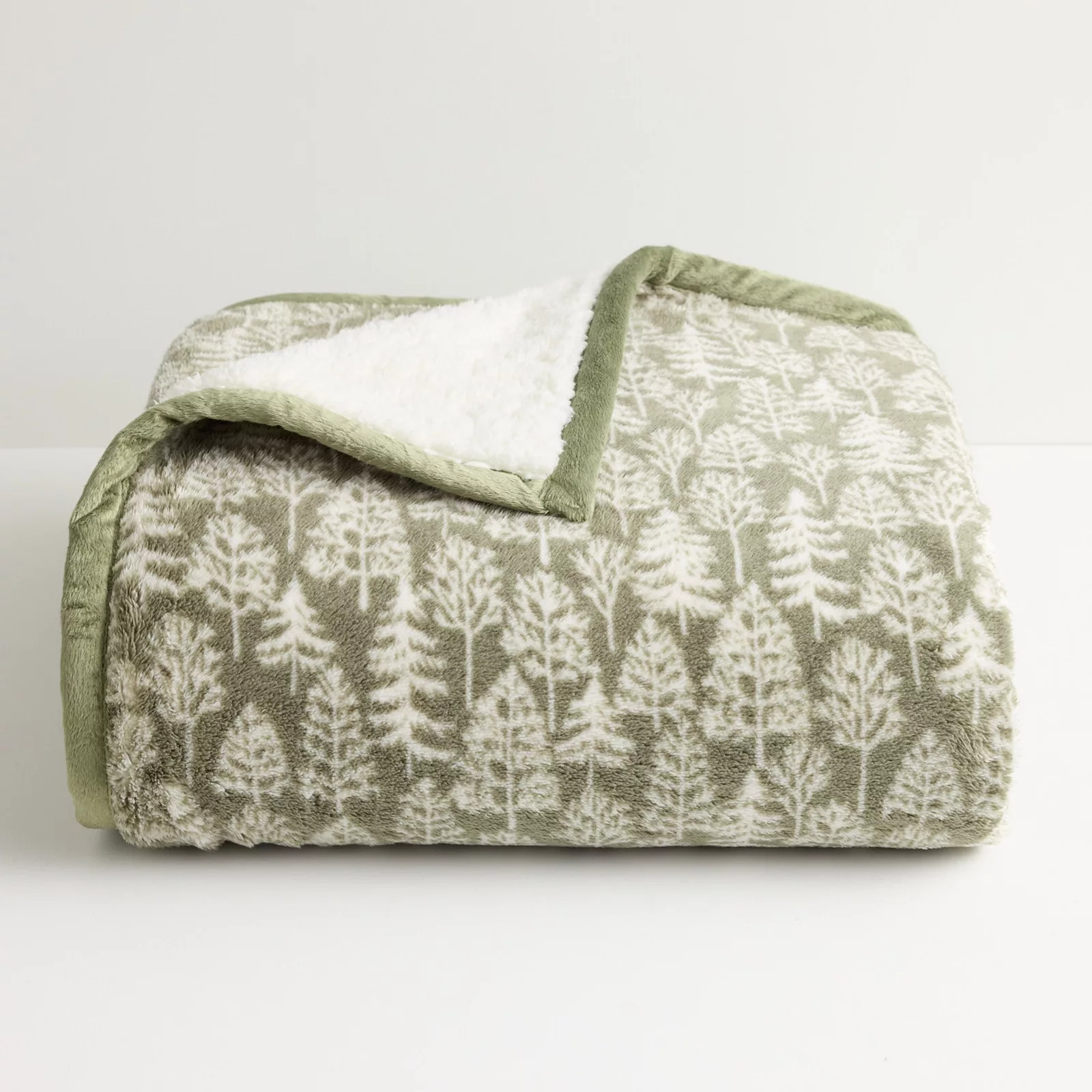Cuddl Duds® Printed Sherpa Throw Blanket | Kohl's