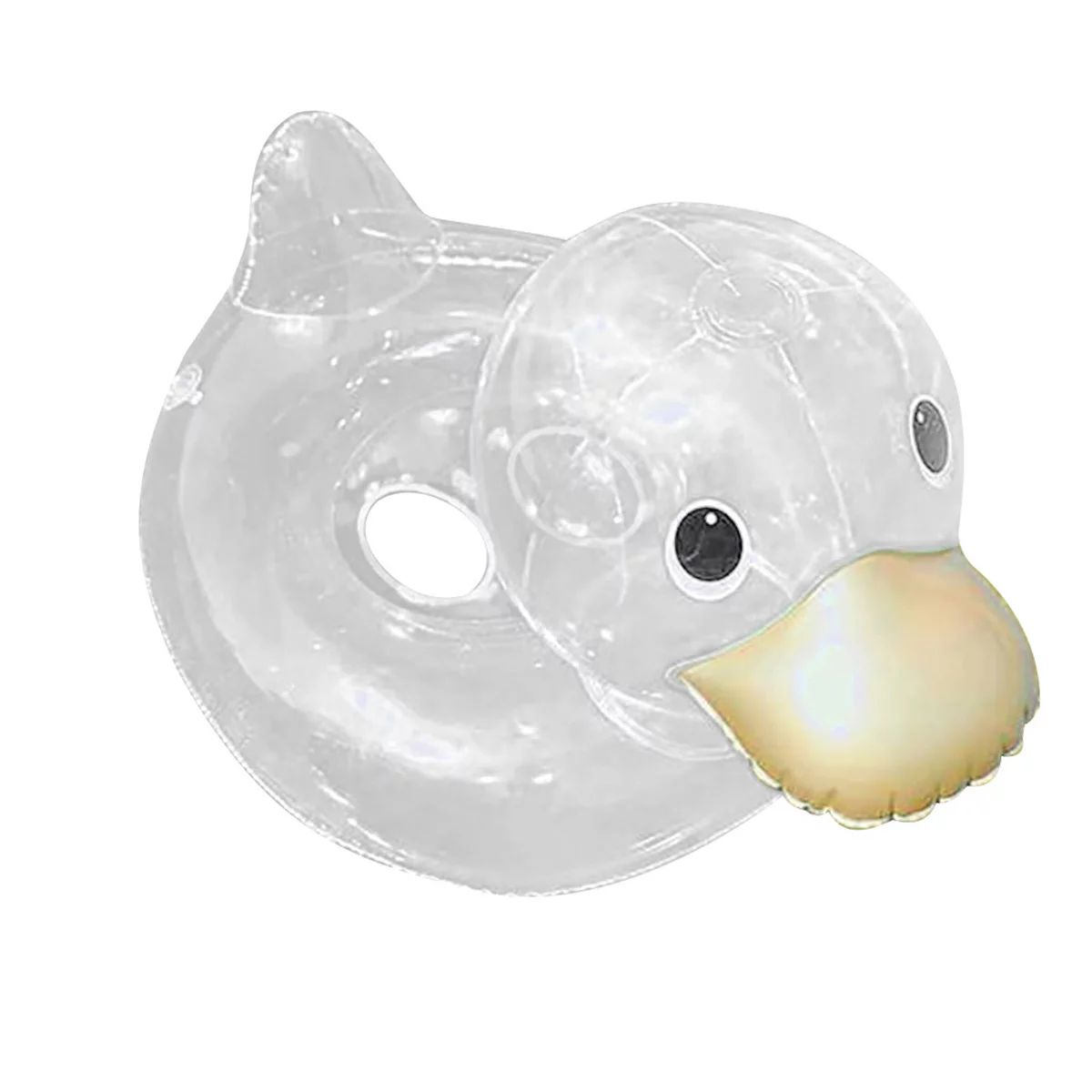 Baby Cute Transparent Duck Float Swimming Ring Safety Buoyancy Ring | Walmart (US)